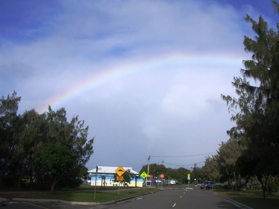虹が綺麗なシドニー