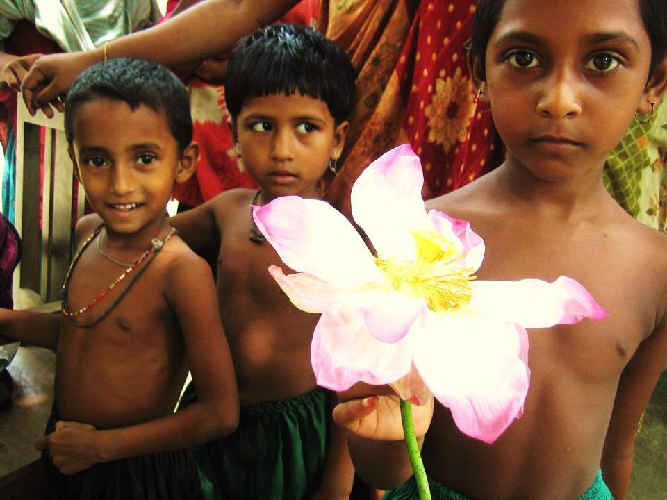 バングラデシュの子どもたち。